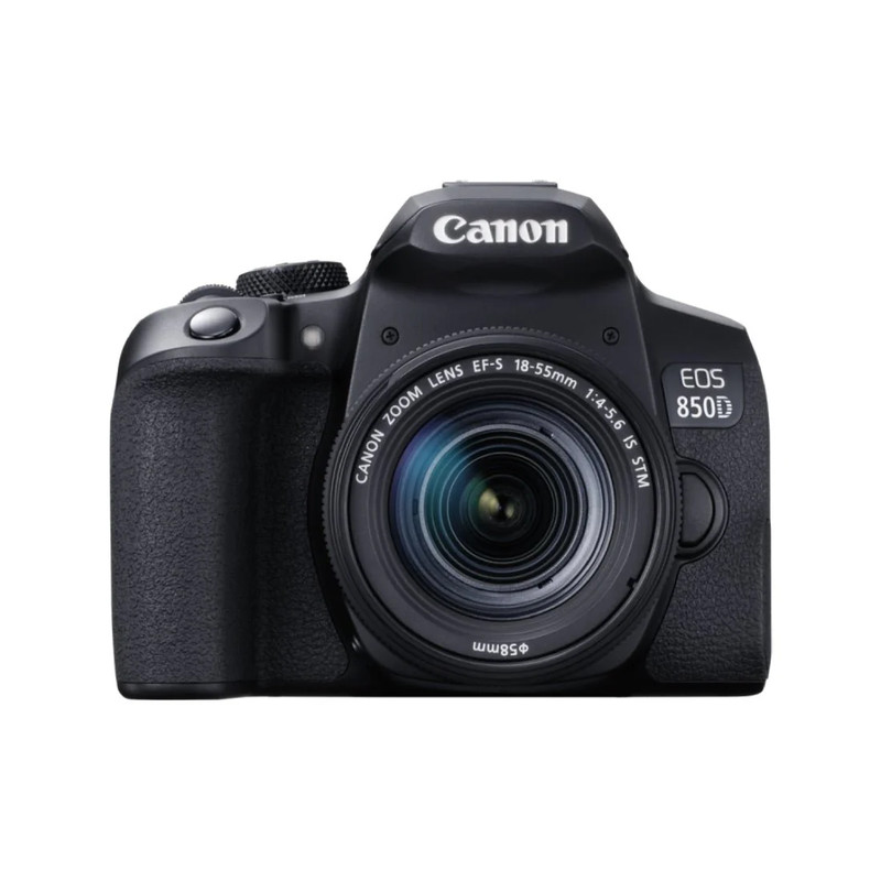 Canon EOS 850D DSLR Digital Camera w/ 18-55mm IS Lens - كاميرا